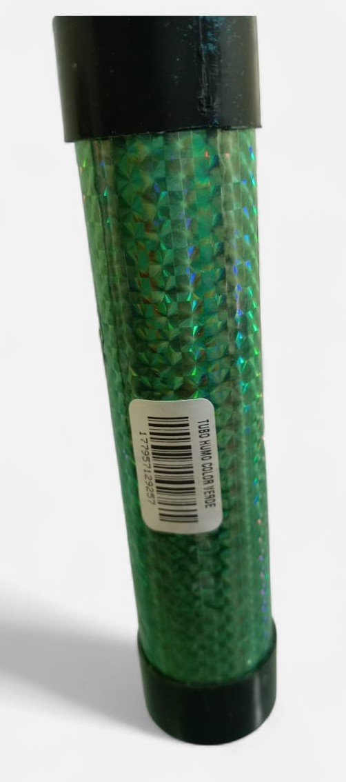 TUBO HUMO COLOR VERDE