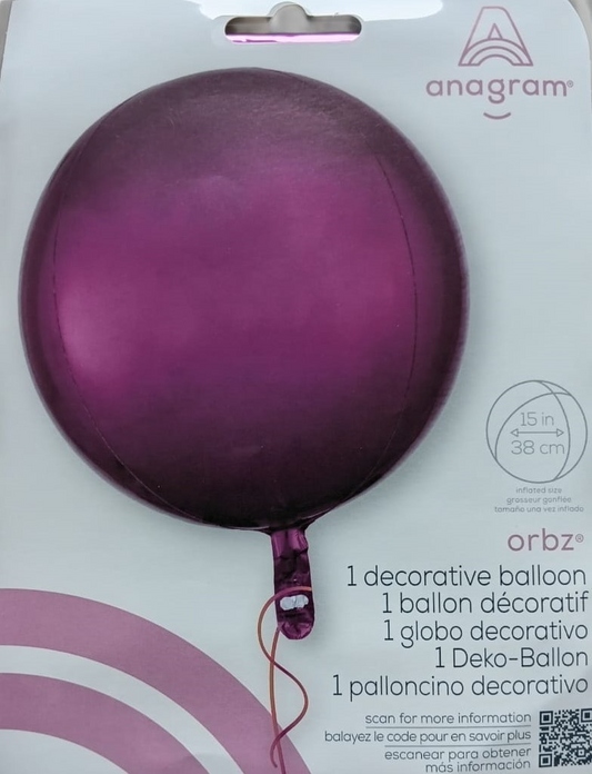 ORBZ GLOBOS PINK 15 PULG