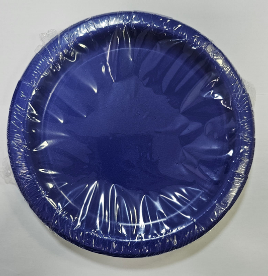 PLATO 20U 7PG 18CM AZUL NAVY