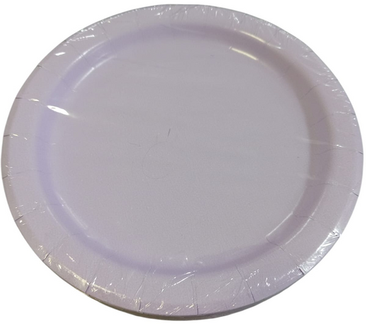 PLATO 20UN 18CM 7PG LILA