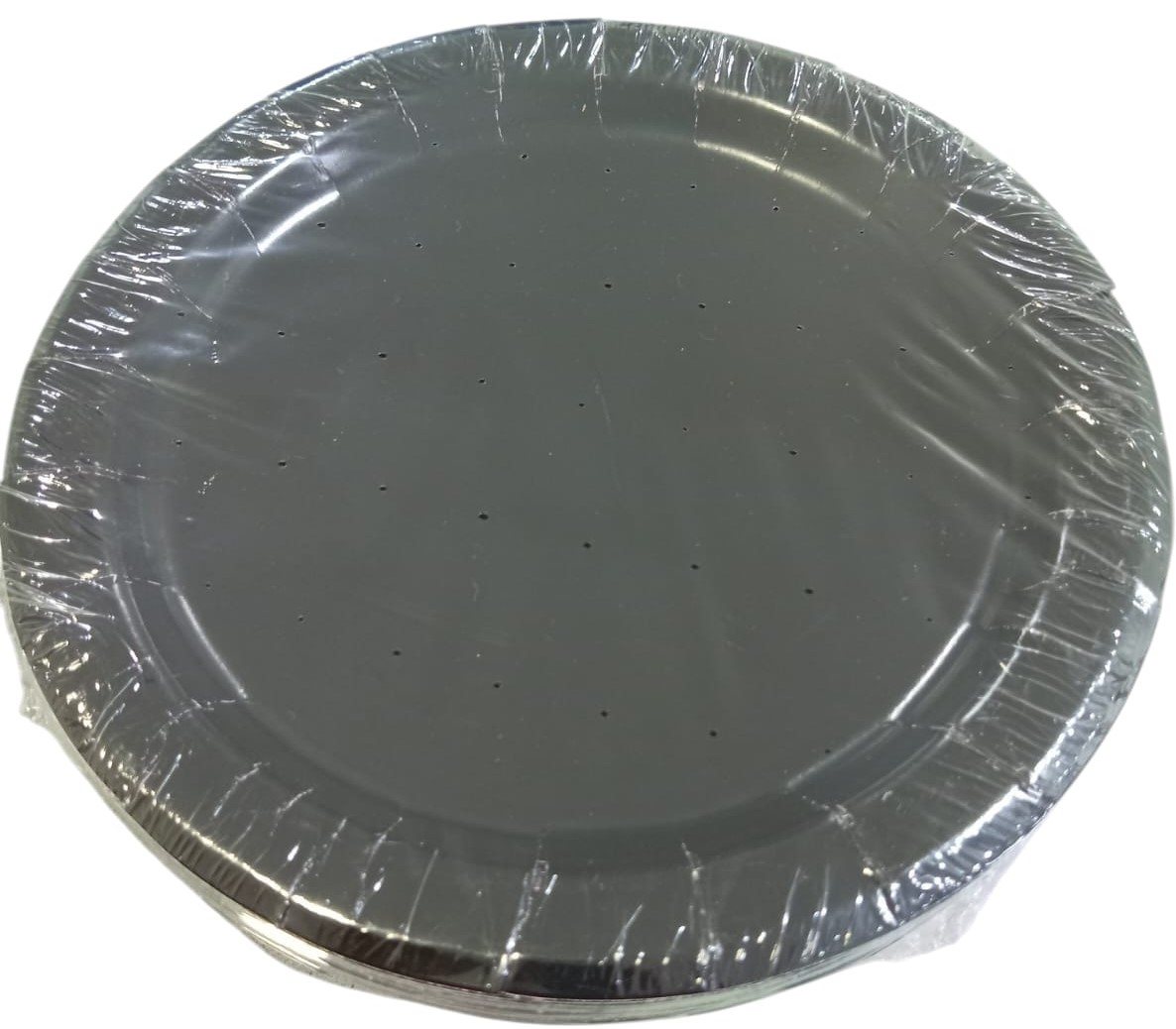PLATO 20UN 18CM 7PG NEGRO