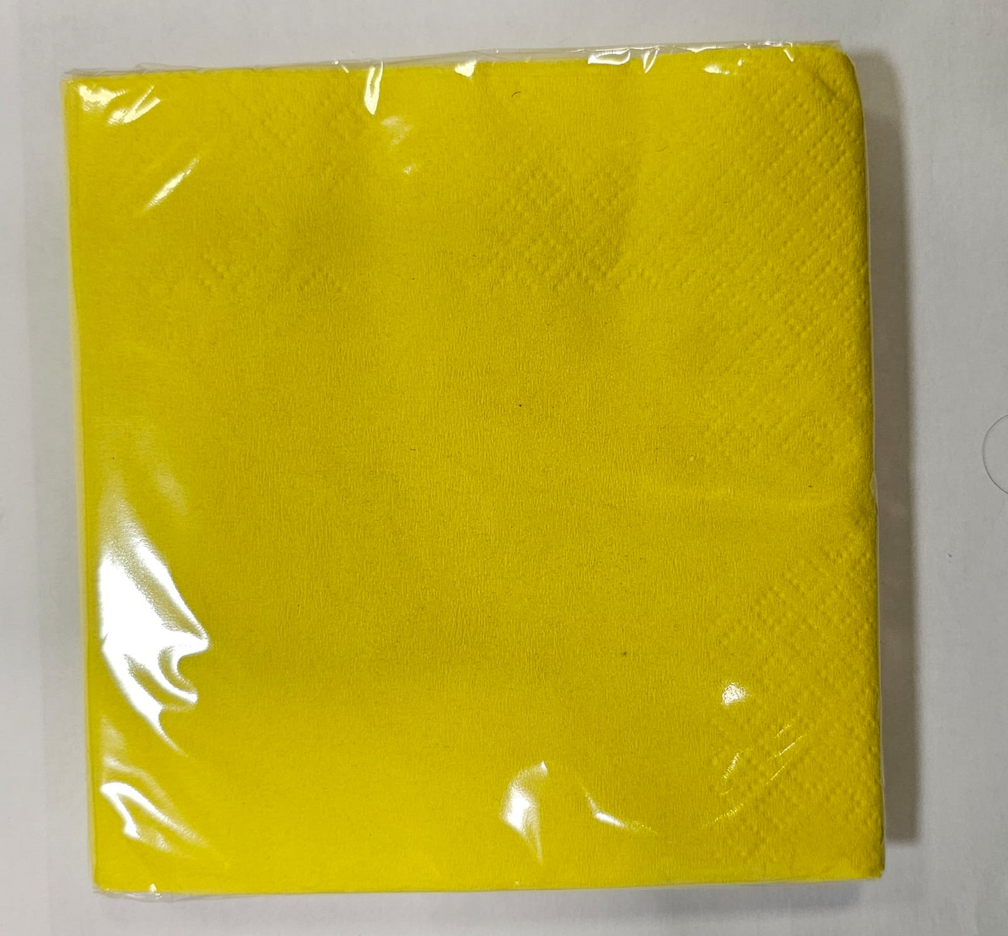 SERV 20U 25X25CM AMARILLA NEON