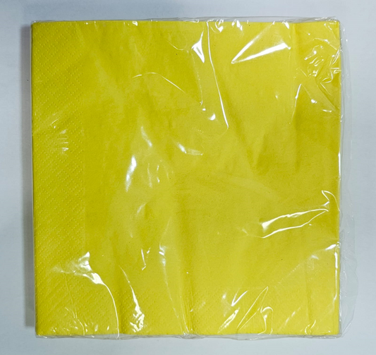 SERV 20U 33X33CM AMARILLA NEON