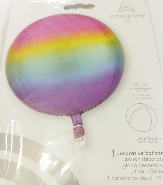 ORBZ GLOBOS MULTICOLOR 15 PULG