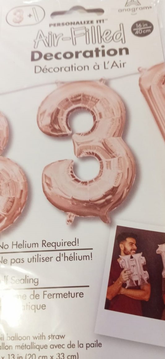 GLOBOS MINI SHAPE ROSEGOLD NO3
