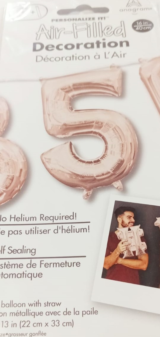 GLOBOS MINI SHAPE ROSEGOLD NO5