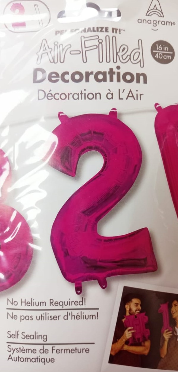 GLOBOS MINI SHAPE NO 2 FUCSIA