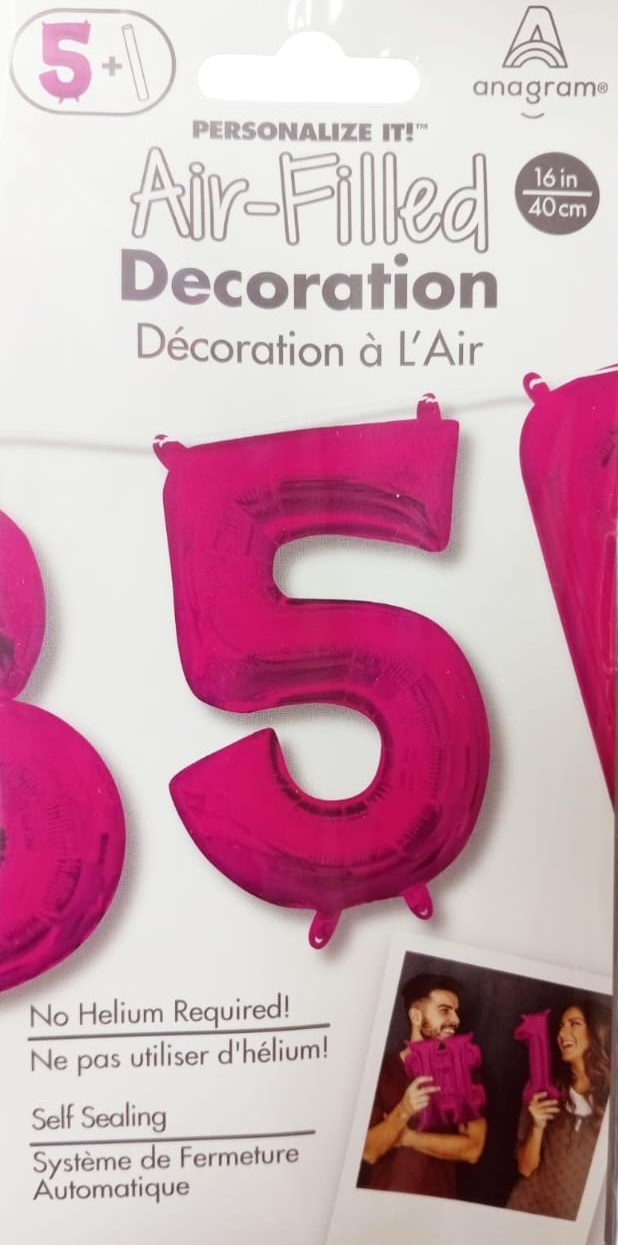 GLOBOS MINI SHAPE NO 5 FUCSIA