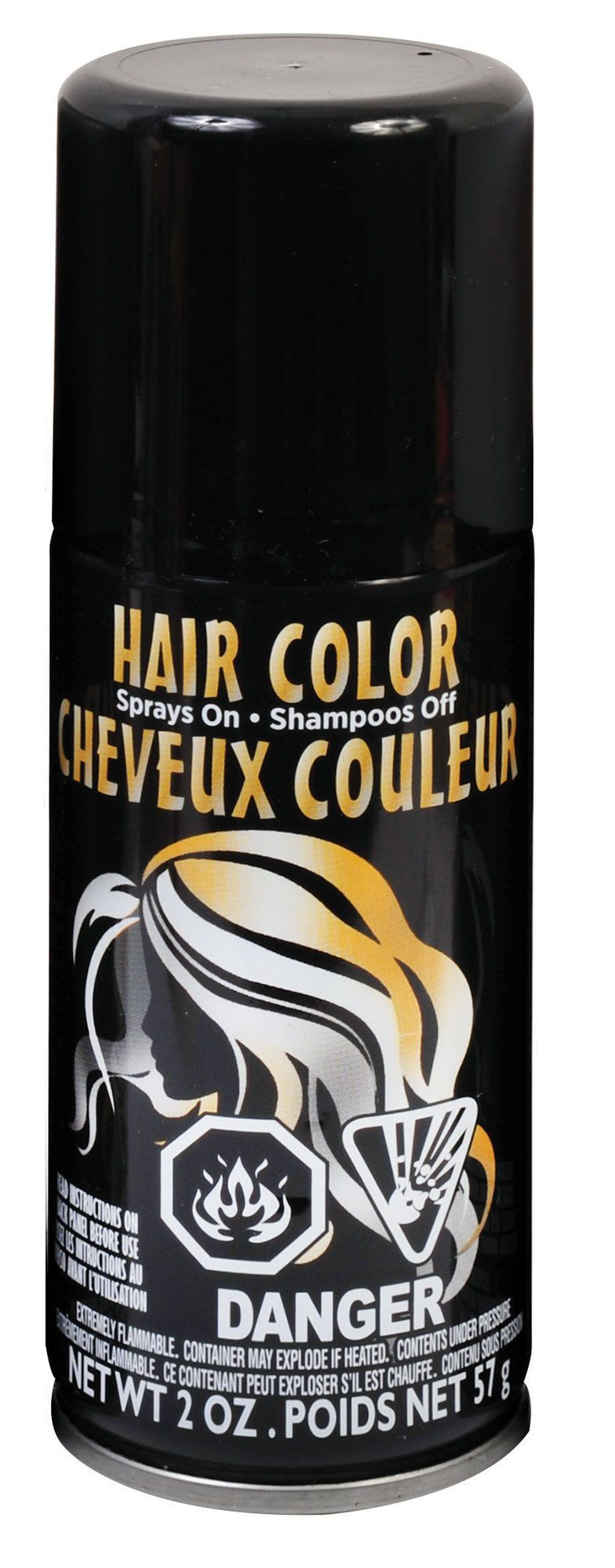 SPRAY PELO 2 OZ NEGRO