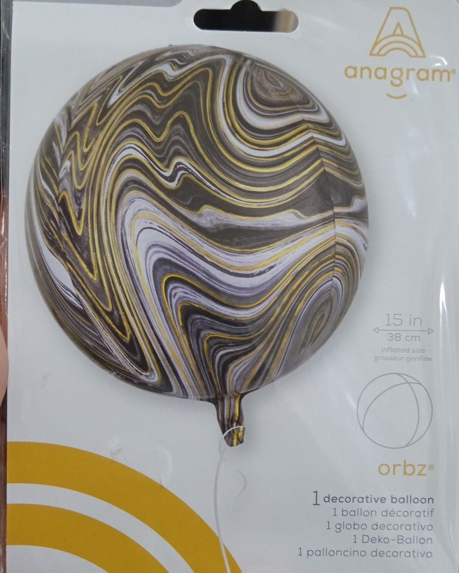 ORBZ GLOBOS MARBLEZ 15 PULG