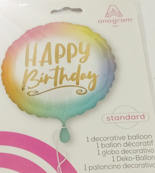GLOBO MET. STANDARD HBD 18PG