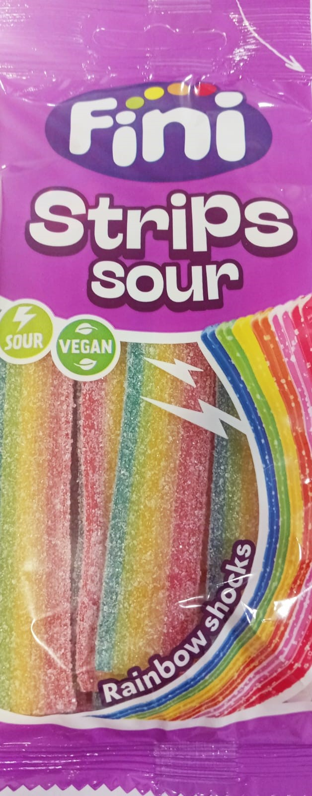 FINI SOUR TONGUES MULTIC 100GR