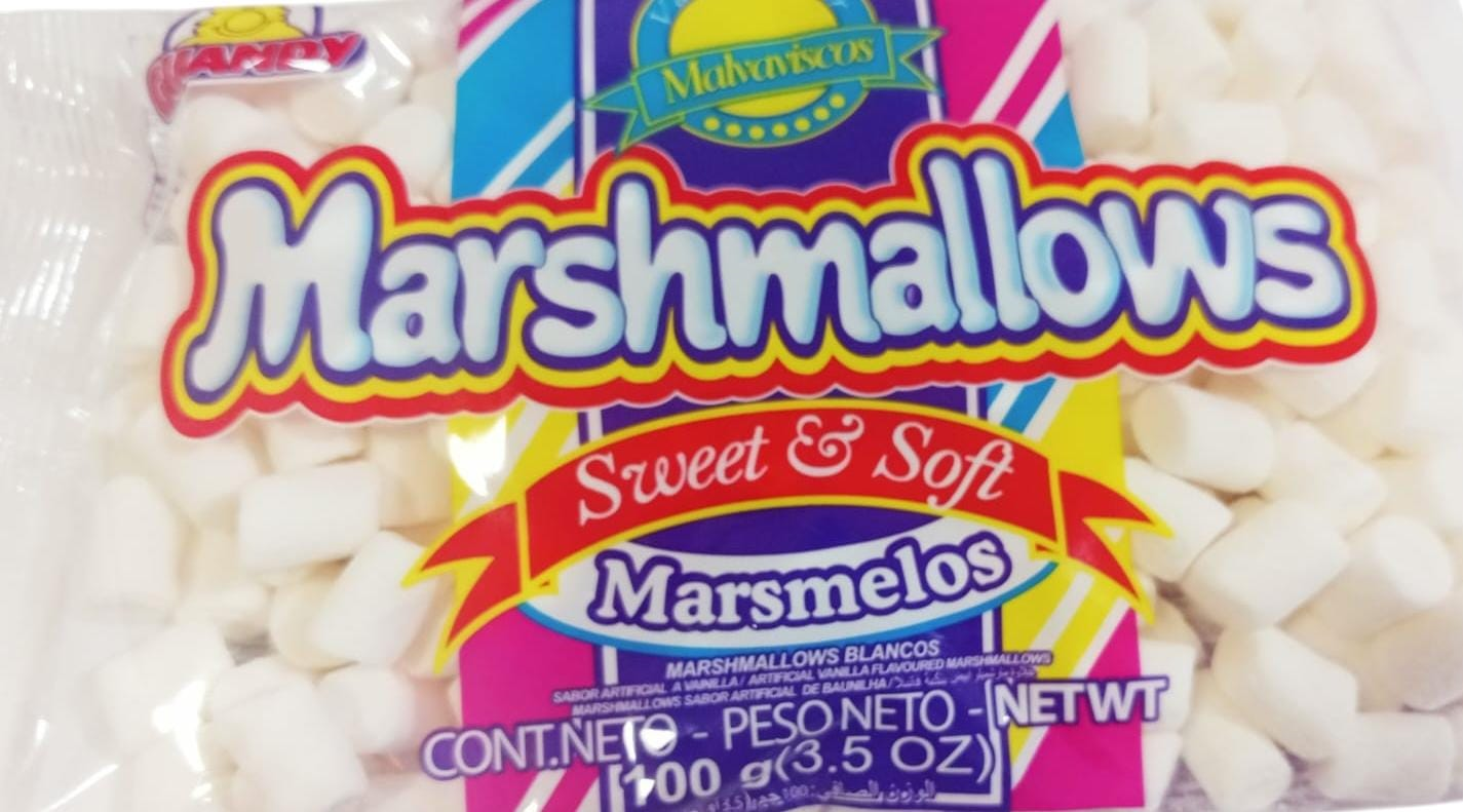 MINI MARSH. BLANCO 100G X 24U