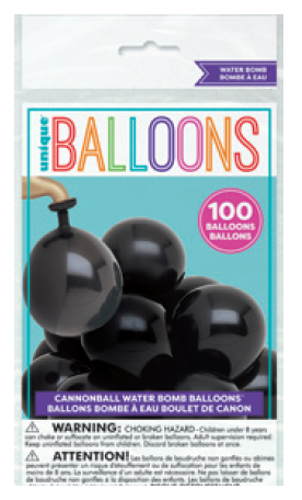 GLOBOS AGUA CANON 50 UDS