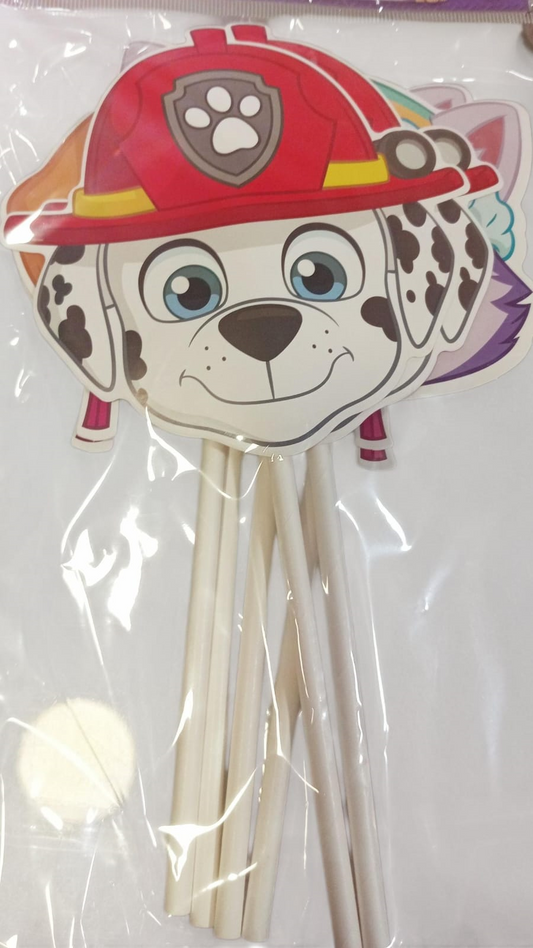 TOPPER DECORATIVO PAW PINK