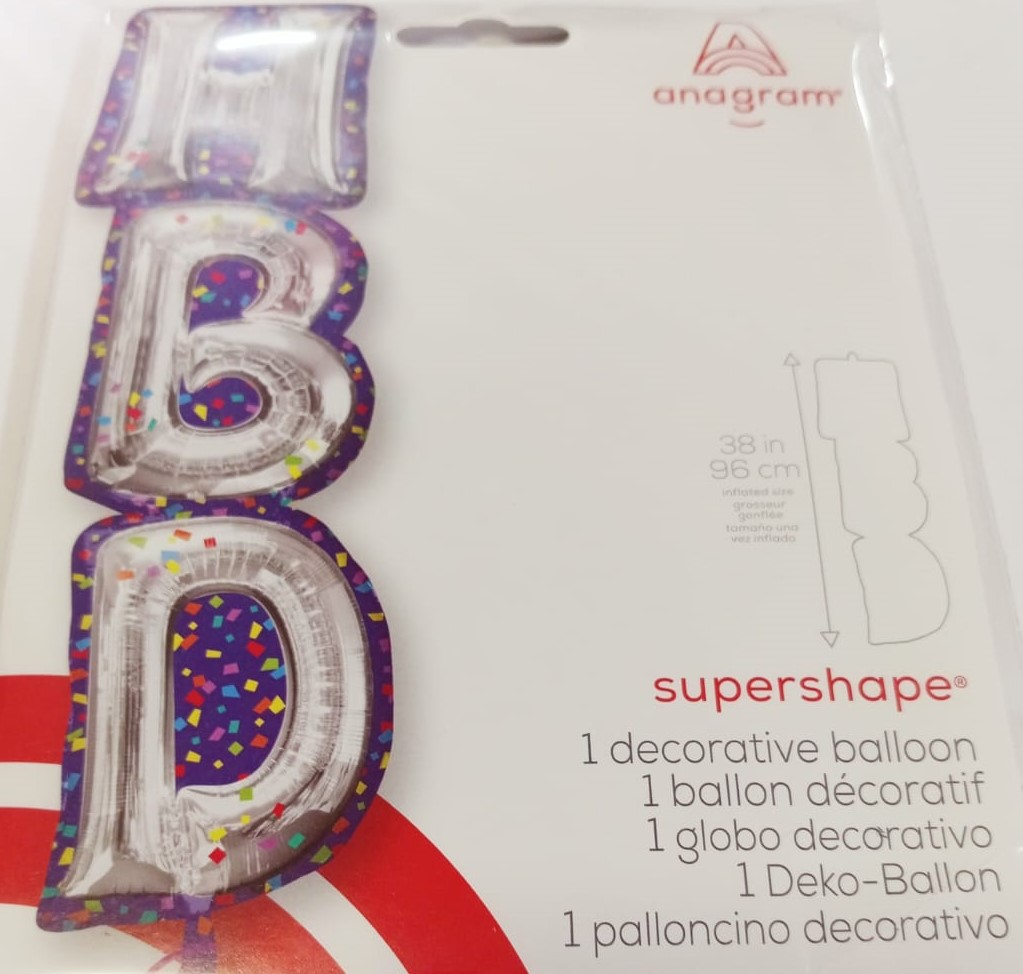 GLOBO SUPER SHAPE HP BDAY