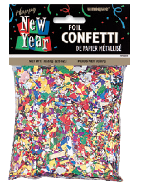 CONFETTI METALIZADO 2.5 OZ HPN