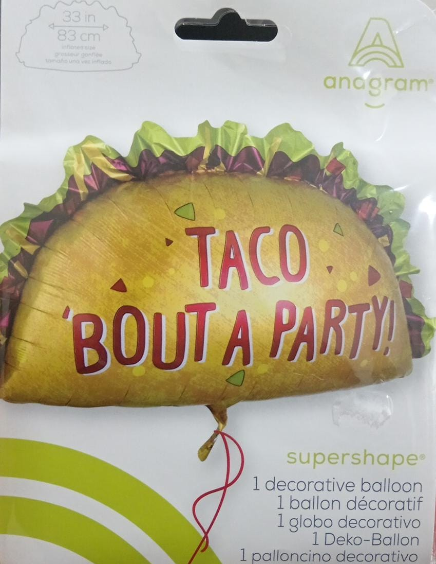 GLOBO MET. SUPER SHAPE TACO