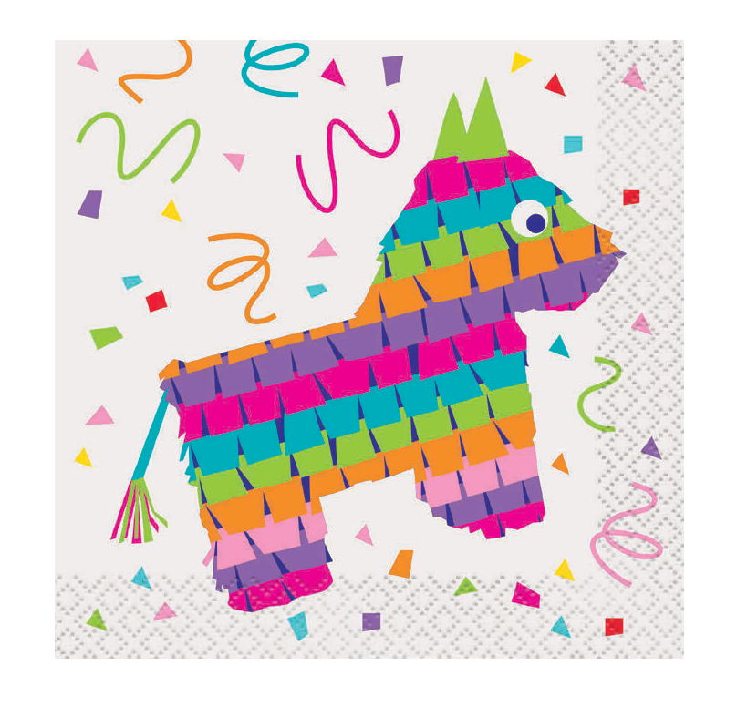 16 SERV. FIESTA MEXICANA 25X25