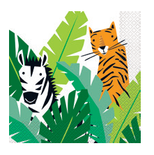 SERVILLETA ANIMAL SAFARI 16UDS