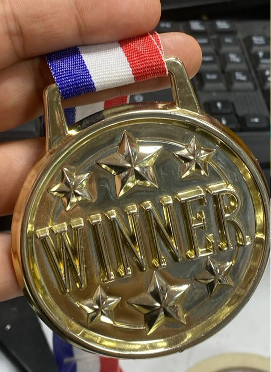 MEDALLA GANADOR CUELLO 17PG