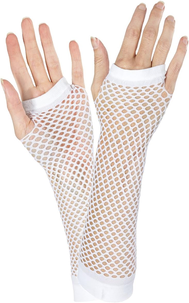 GUANTES ADULTO RED LARGOS BCO