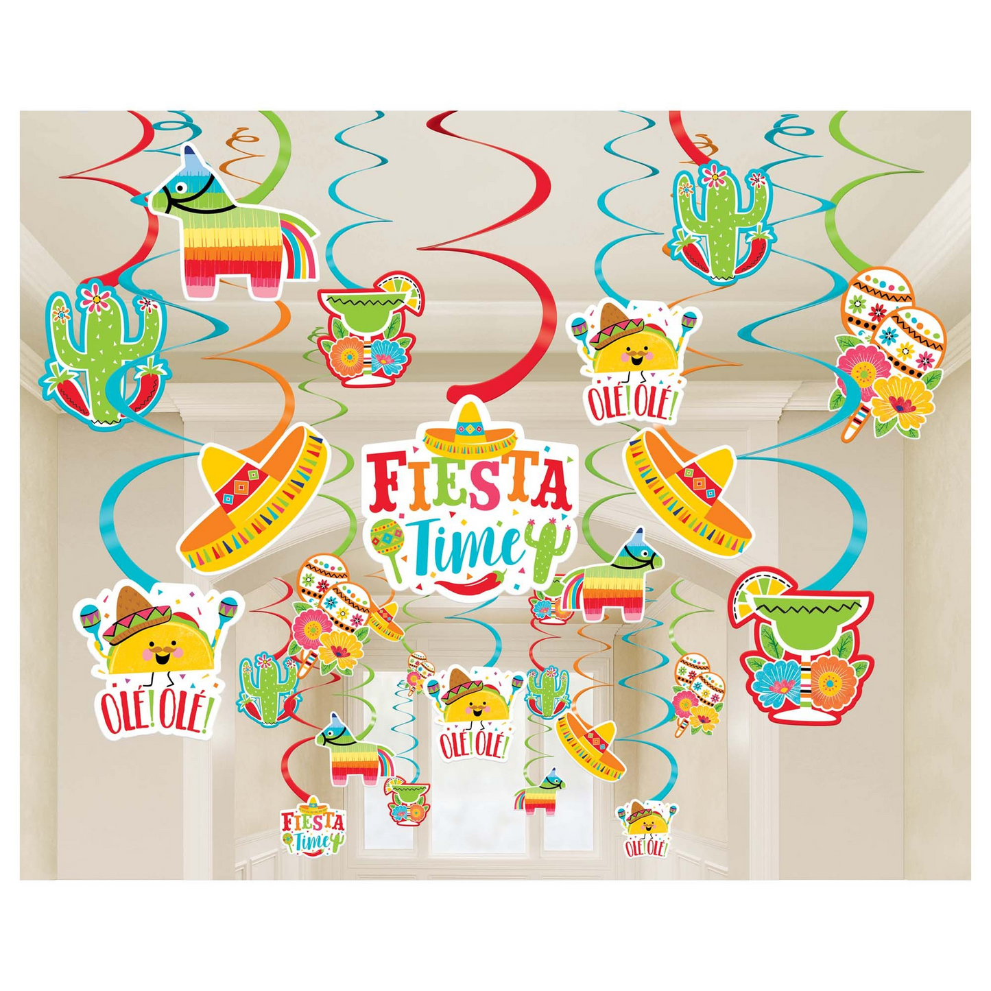 DECORACION COLGANTE FIESTA MEG