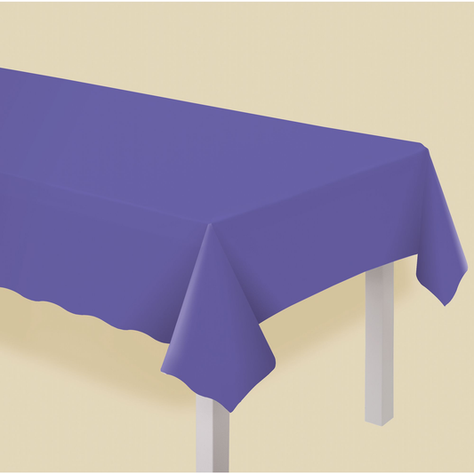 MANTEL PLASTICO MORADO
