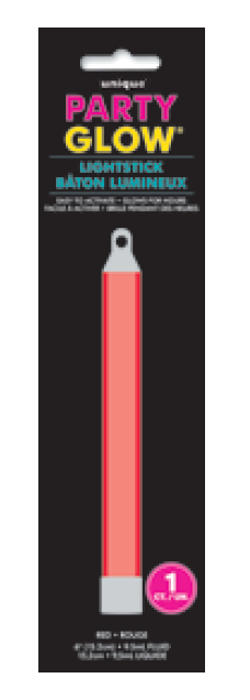 PALITO GLOW STICK UD ROJO