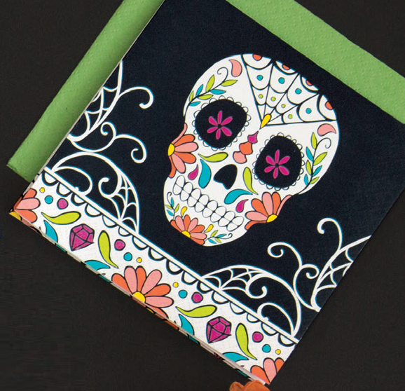SERVILLETAS BN HLLN DIA MUERTO