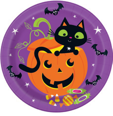 PLATOS 9PG HLLN GATOS CALABAZA