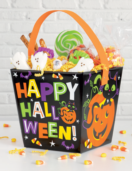 ENVASE CUBO HALLOWEEN UD