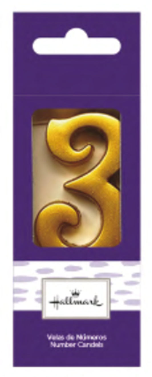 VELA DORADA NUMERO 3