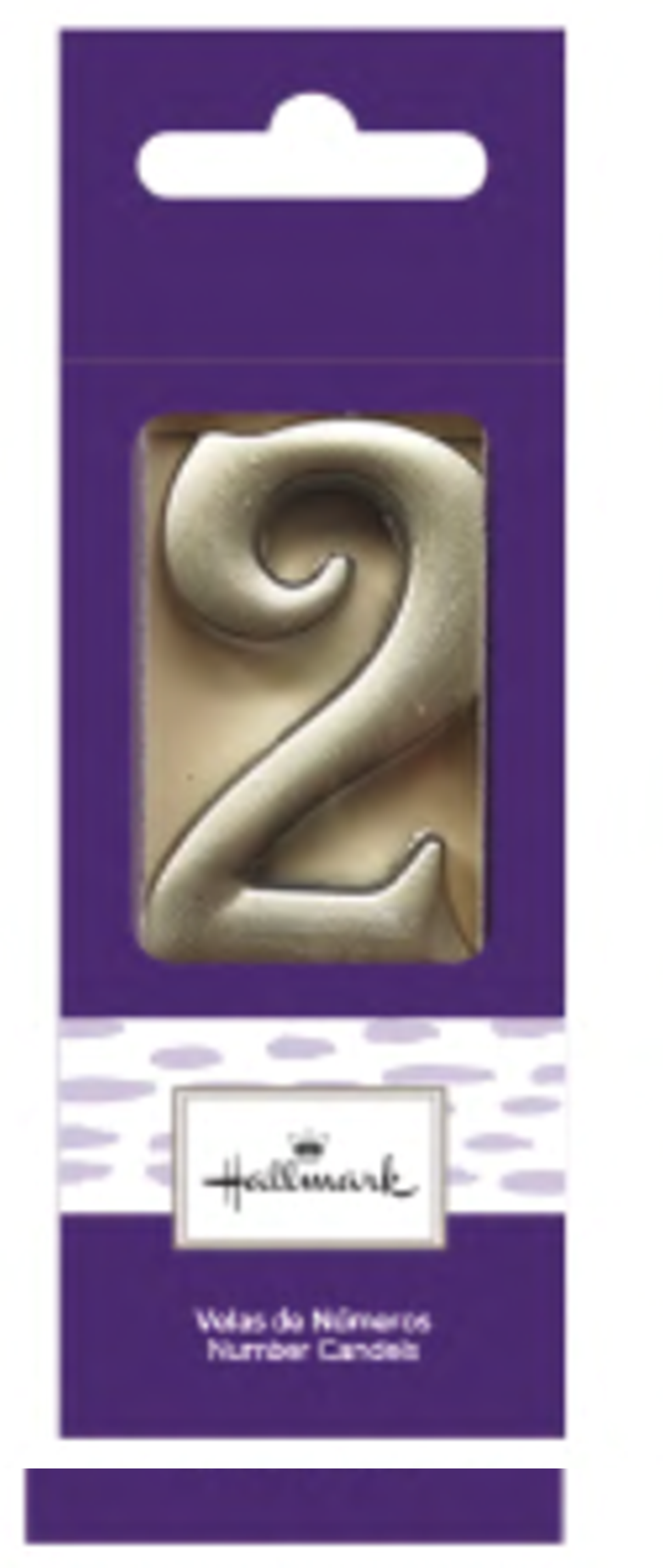 VELA PLATEADA NUMERO 2