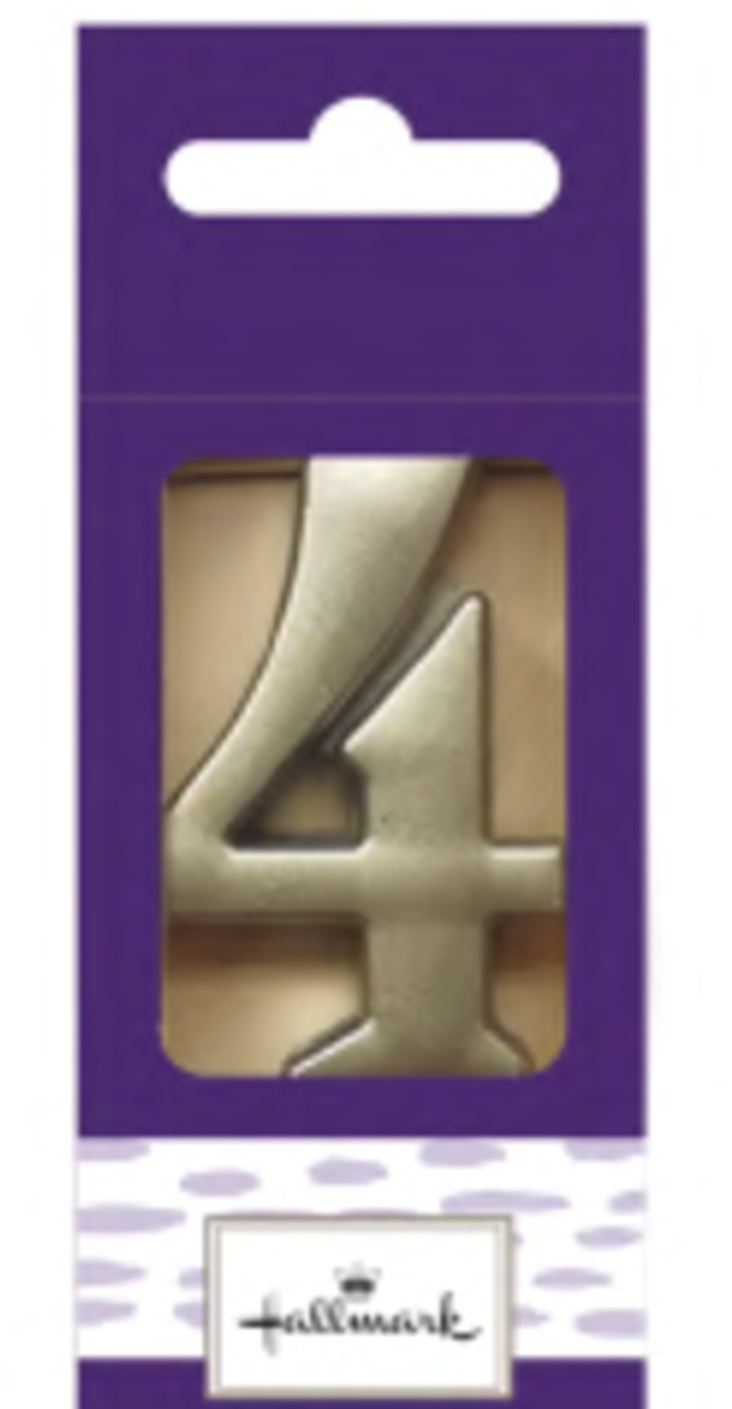 VELA PLATEADA NUMERO 4