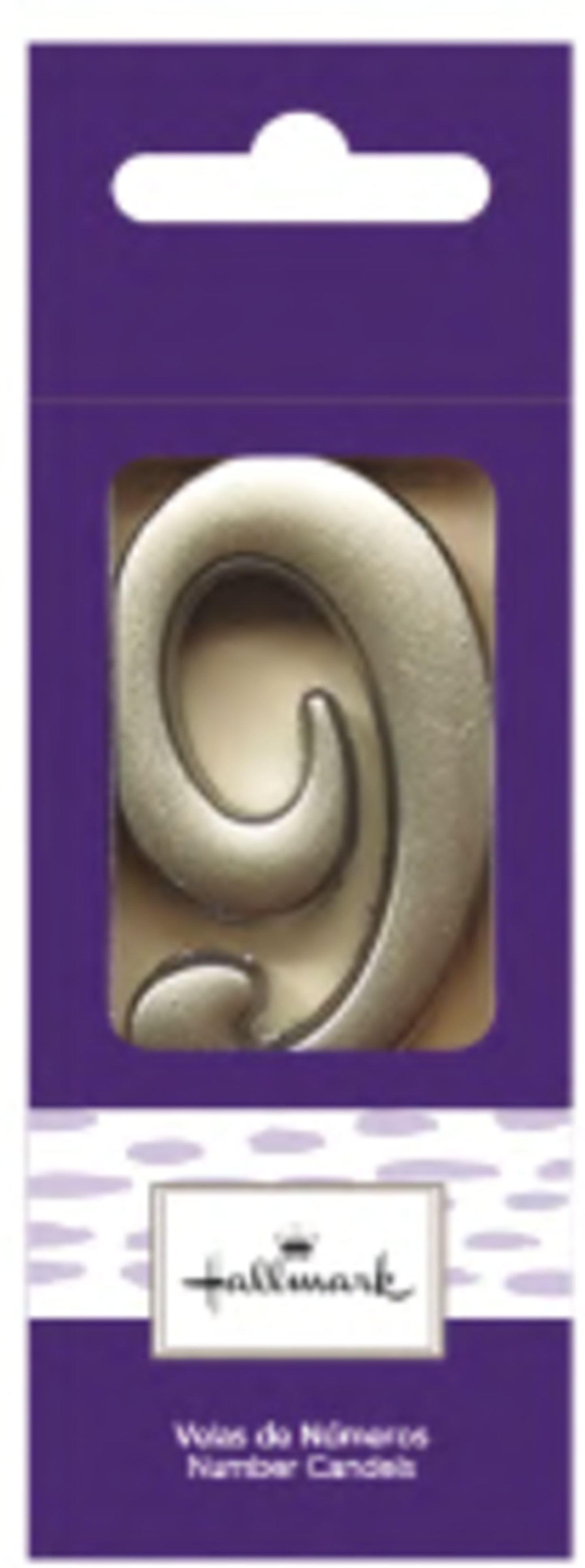 VELA PLATEADA NUMERO 9