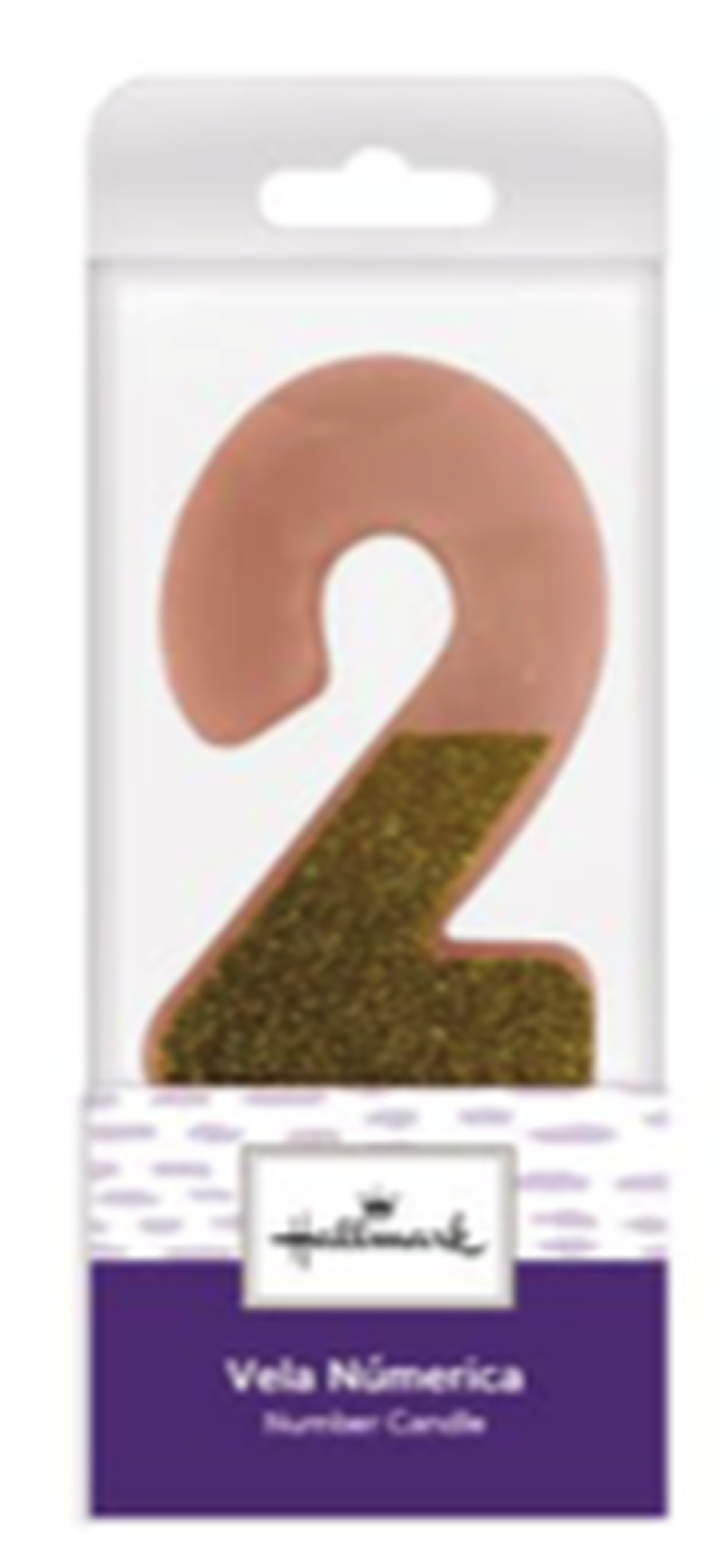 VELA ROSADA ESCARCHA NUM 2