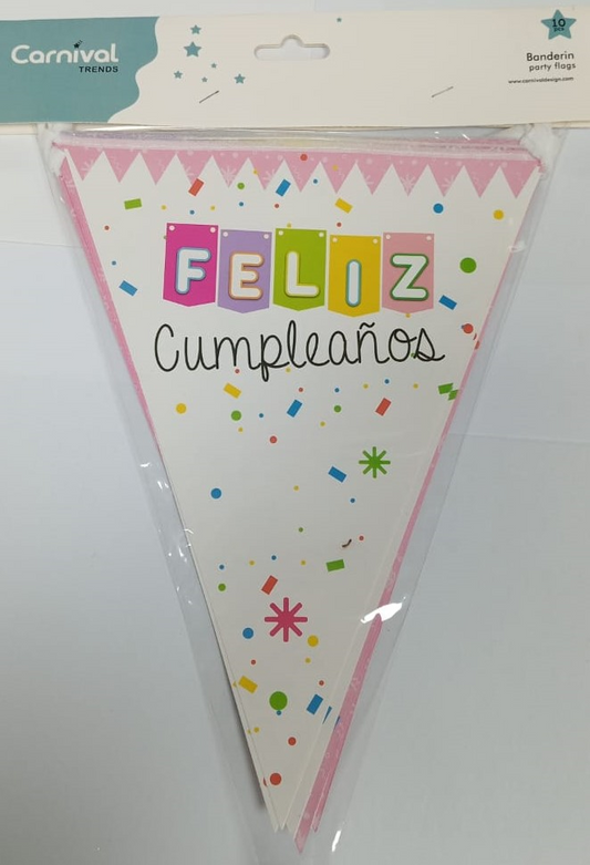LETRERO FELIZ CUMPLEAÑOS NIÑA