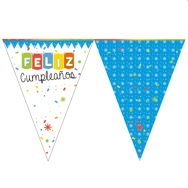 BANDERINES FELIZ CUMPLE NIÑO