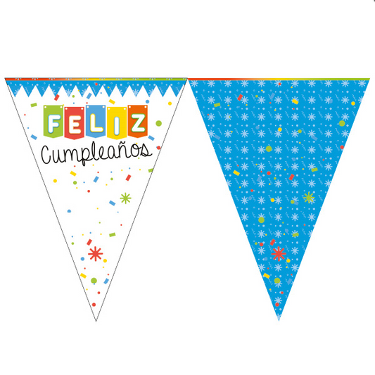BANDERINES FELIZ CUMPLE NIÑO