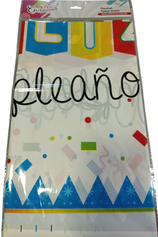 MANTEL FELIZ CUMPLEÑOS NIÑO