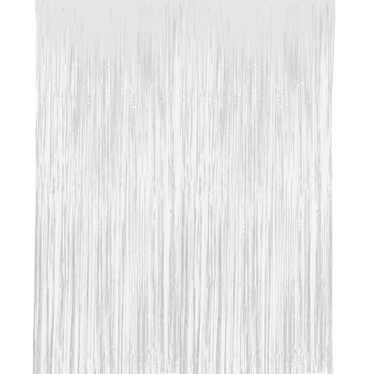 CORTINA DECORATIVA BLANCA