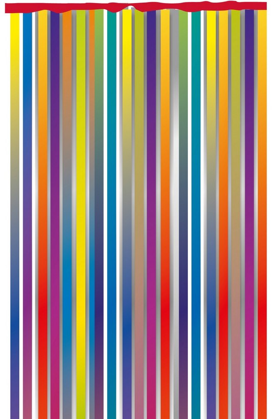 CORTINA DECORATIVA MULTICOLOR