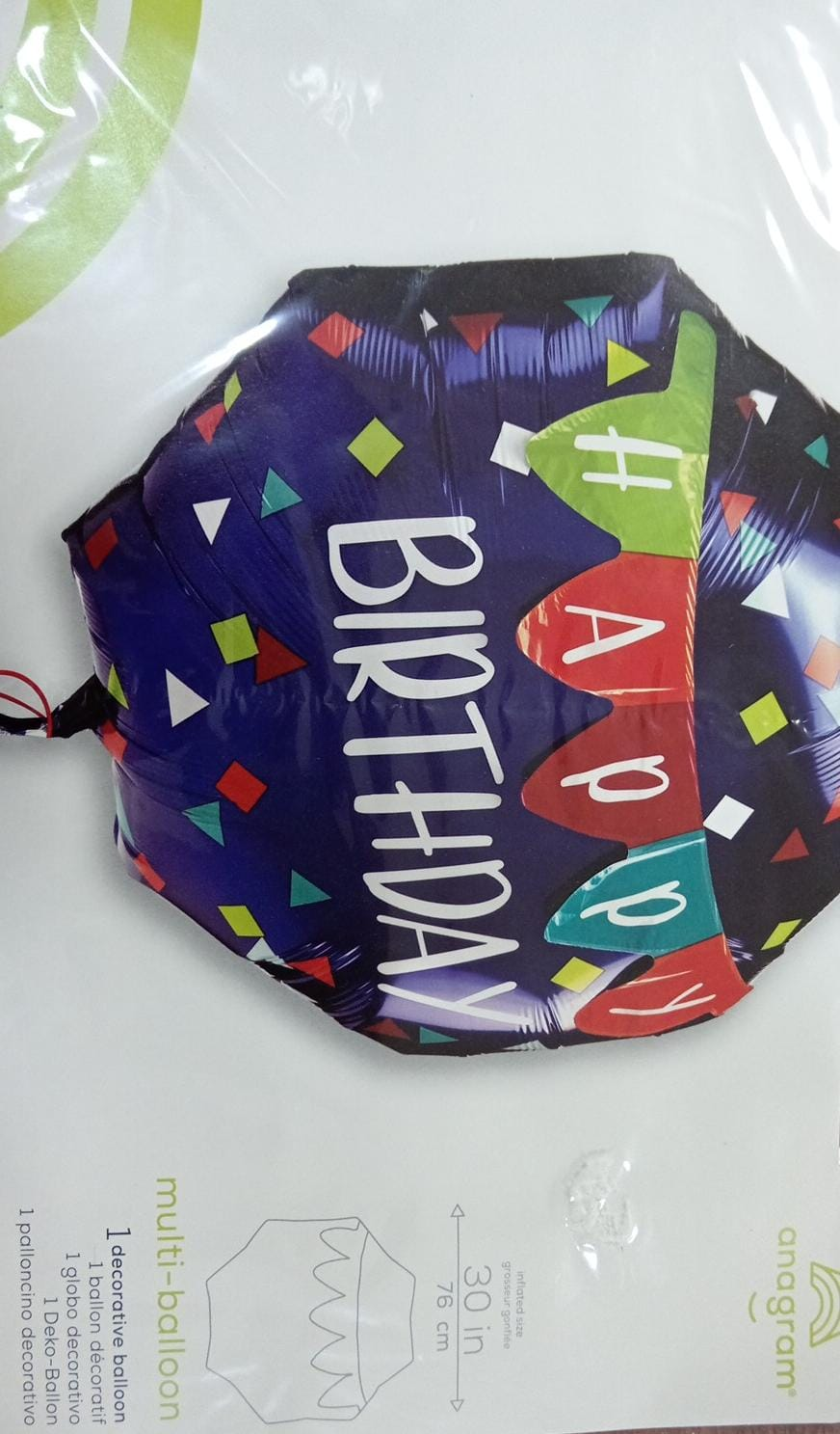 GLOBO GLOBOS MULTI BALLOON HBD