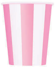 VASOS CARTON ROSADO BEBE RB