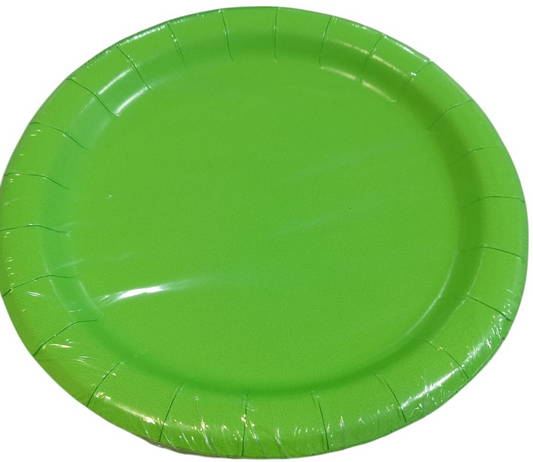 PLATOS 20UDS VERDE LIMA 7PG