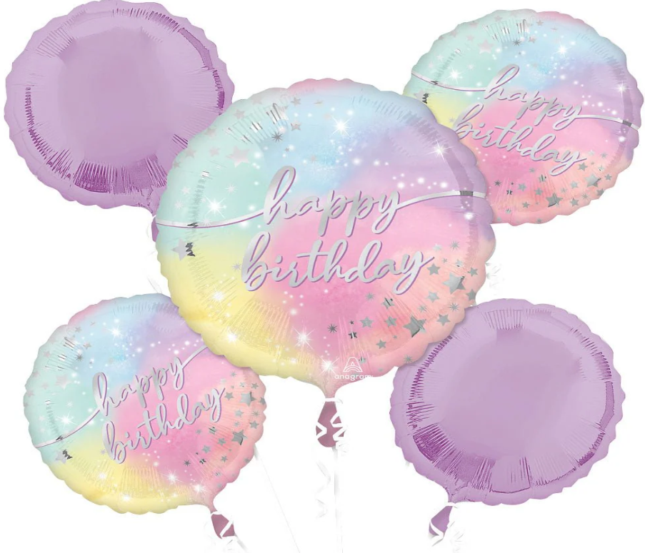 GLOBOS BOUQUET HBD