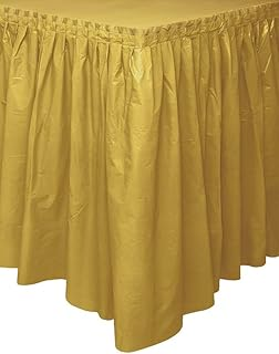 FALDON DE MESA DORADO 74CM X42