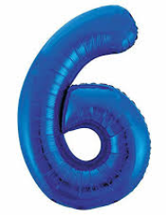 GLOBO FORMA Nº6 AZUL ROYAL