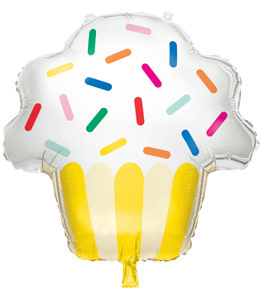 GLOBO MET 29 PG HPBDAY CUPCAKE